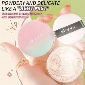 【 skyvii 】マットルースパウダー オイルコントロール&毛穴引き締め
