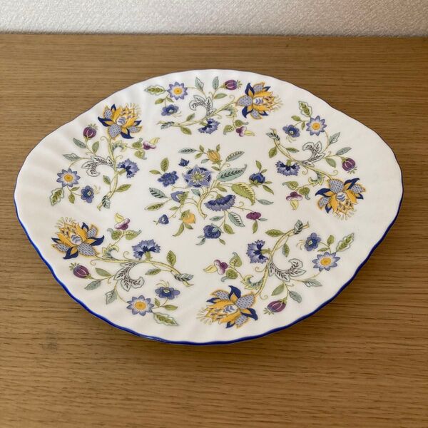 ミントン MINTON HADDON HALL BLUE ハドンホール ブルー プレート 食器 大皿