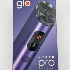 新品未開封 glo HYPER pro グロー ハイパー プロ オニキスパープル 電子タバコ 加熱式タバコ