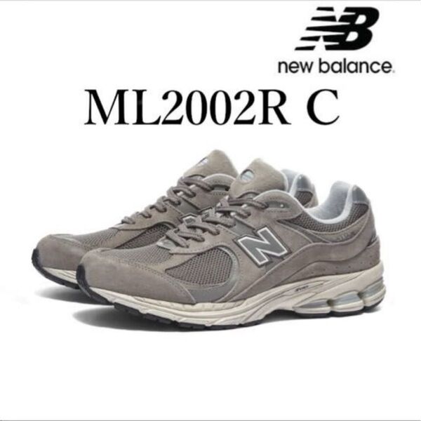 【新品】NEW BALANCE ML2002 RC GREY グレー メンズ スニーカー ワイズ D 27.5