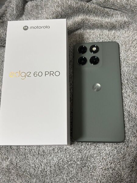Motorola モトローラ motorola edge 60 pro 12GB/256GB シャドーグリーン 国内版