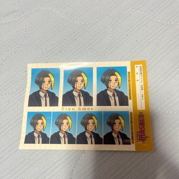 マッシュル 証明写真ステッカー フィン