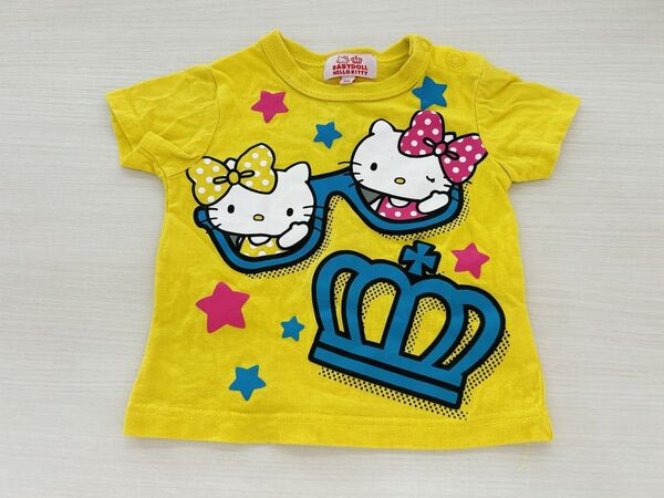 ベビードール キティ 半袖Tシャツ 80cm