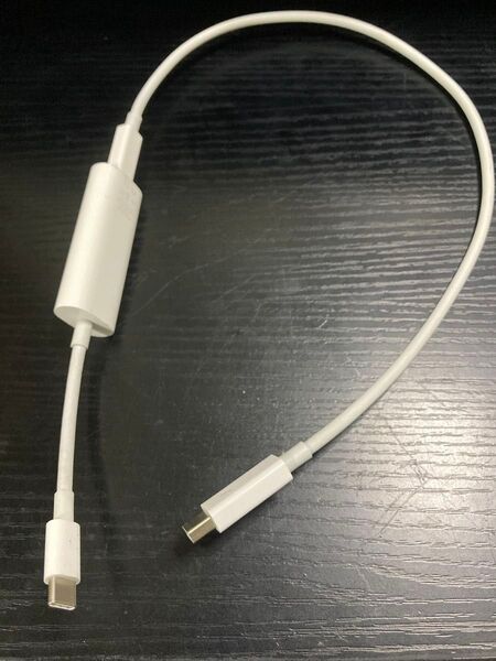 純正USB-C-Thunderbolt2 変換アダプタA1790 & Thunderbolt2 オス to オス ケーブルセット