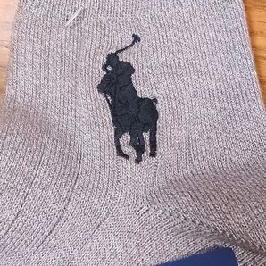 【新品・未使用】 ポロ ラルフローレン ソックス メンズ 靴下 ビッグポニー