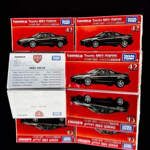 トミカプレミアム No.42 トヨタ MR2 SW20【発売記念仕様】×3 ミニスペックスプレートセット