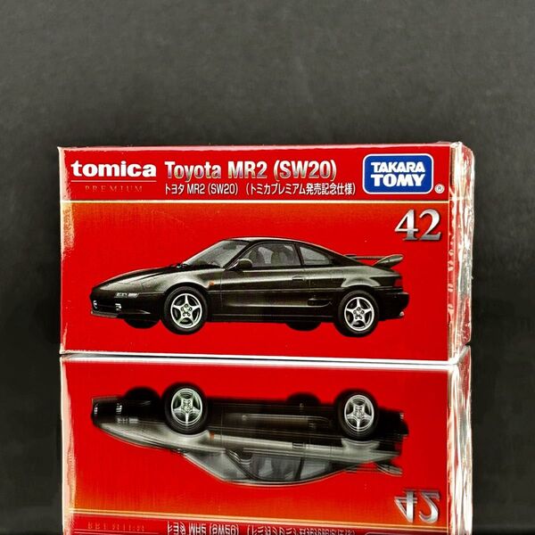 トミカプレミアム No.42 トヨタ MR2 SW20【発売記念仕様】