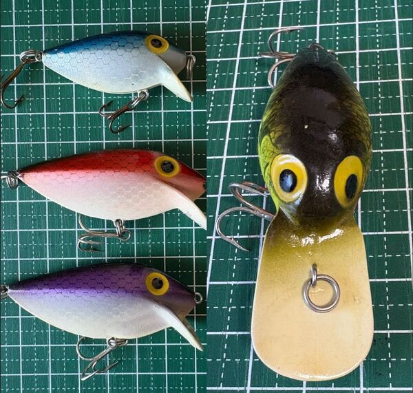 オールドルアーストーム スインフィン SILVER SHAD 3個、ウイグルワート 3/8ozが 1、個計4個