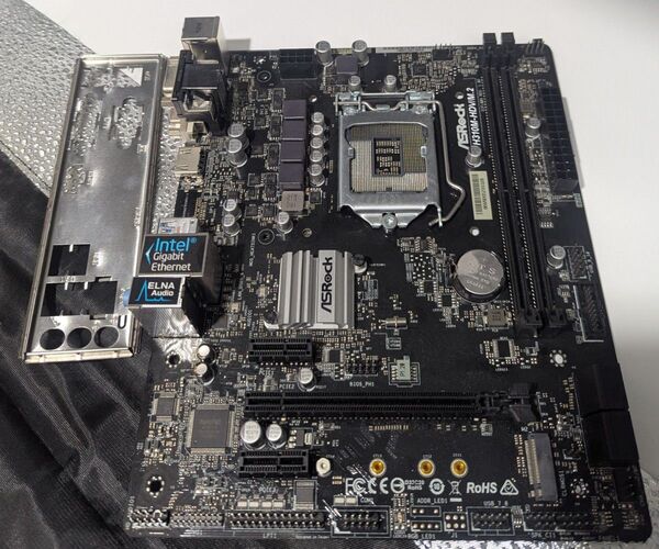 ASRock B360M-HDV/M.2 IOパネル有 LGA1151 マザーボード