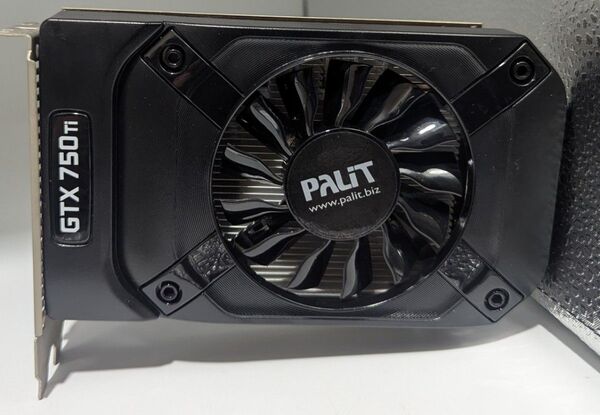 補助電源不要 Palit GeForce GTX750Ti StormX 2GB