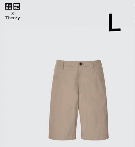 ユニクロ×theory 感動イージーショーツ(丈24.5~28cm)Lサイズ UNIQLO ハーフパンツ