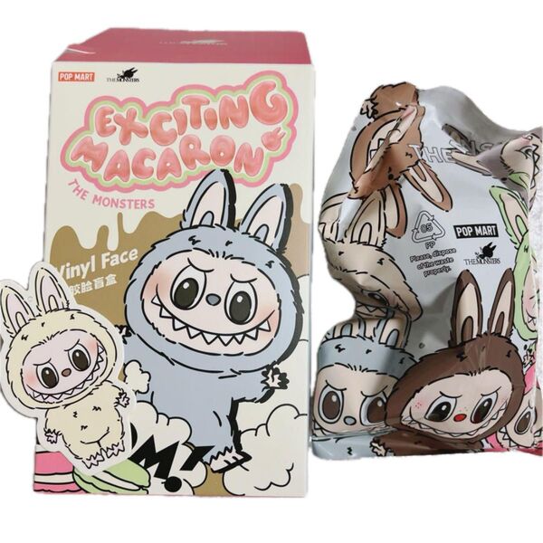 the monsters LABUBU Exciting Macaron Soymilk POPMART ポップマート ラブブ
