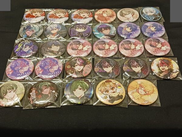 シクフォニ 缶バッチ 暇72 雨乃こさめ いるま LAN すち みこと