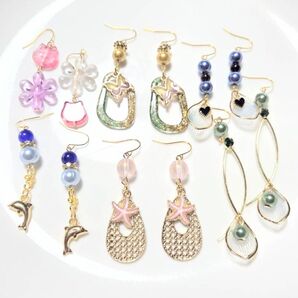 ハンドメイドピアスまとめ売り