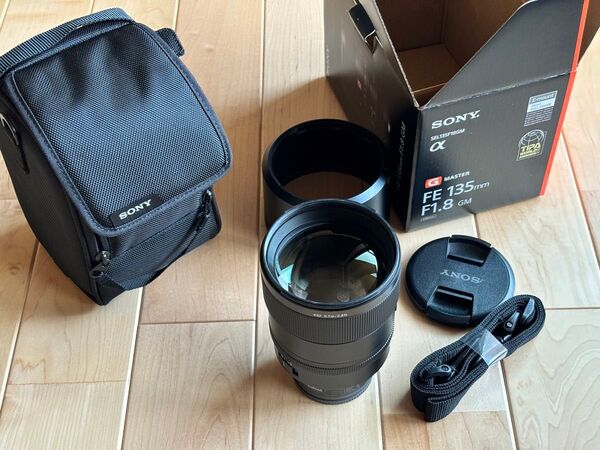 【美品】SONY ソニー単焦点レンズ FE135mm F1.8 GM SEL135F18GM