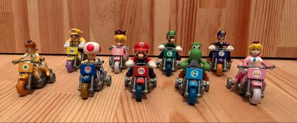 動くマリオカート フィギュア 9個まとめ売り