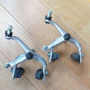 DIA-COMPE ( ダイヤコンペ ) キャリパーブレーキ 前後セット 505Q シルバー 沈頭ナット式