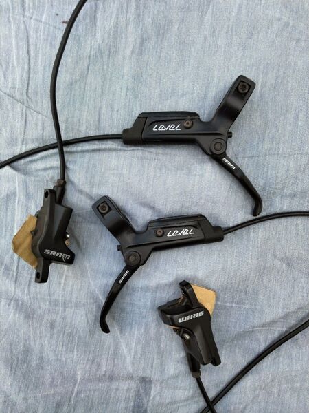 SRAM LEVEL ディスクブレーキ 前後セット