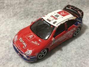 [ used ]Majorette minicar Citroen Xsara No.18 red WRC XSARA CITROEN MajoRette 