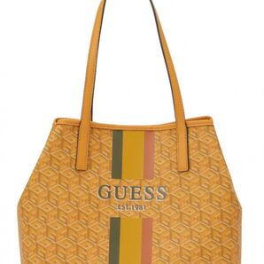 美品 GUESS ゲス YWL VIKKY TOTE イエロー トートバッグ