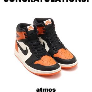 シャタバ 27cm Nike AJ1 Shattered Backboard