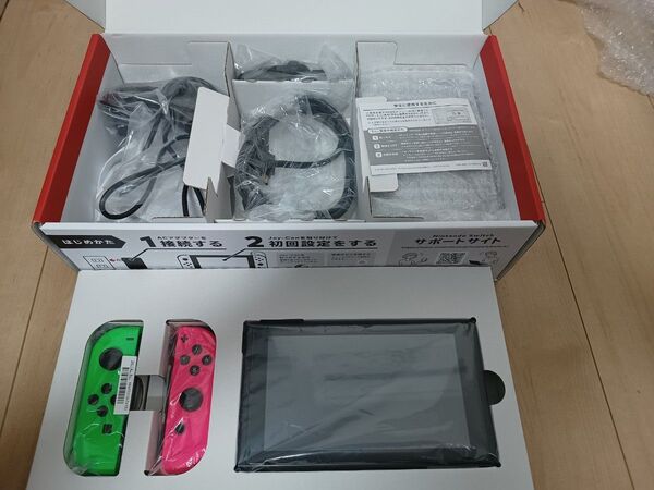 switch本体 HAC-001 付属品全て有 プロコン付 電池劣化あり Joy-Con不具合の場合あり マイニンテンドー