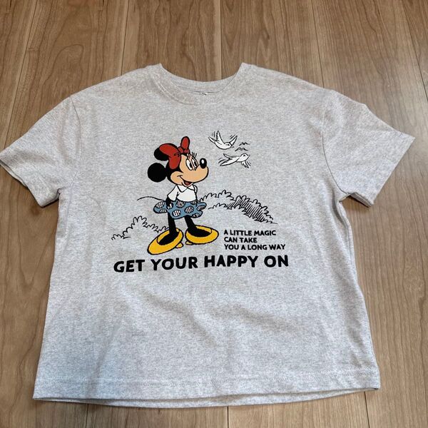 ディズニー ミニーマウス 半袖Tシャツ 120センチ