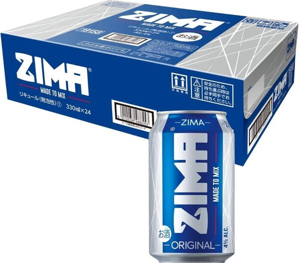 ZIMA(ジーマ) [ リキュール発泡性 4度 日本 330ml×24本 缶