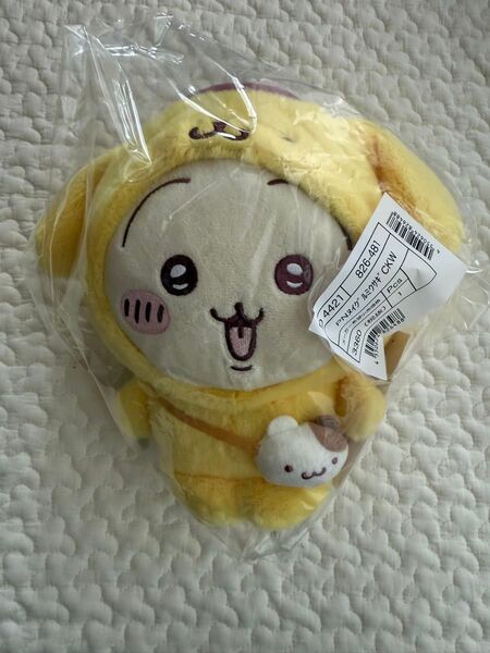 ちいかわ サンリオコラボ うさぎ ポムポムプリン ぬいぐるみ