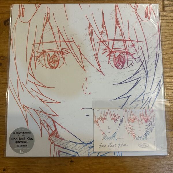 One Last Kiss エヴァンゲリオン劇場版 宇多田ヒカル 限定レコード グッズ付き