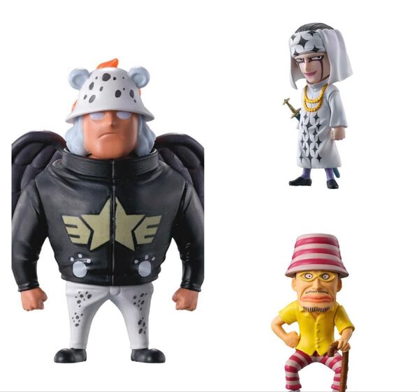 ワンピの実 ONEPIECE Sベア&村長&ペル セット まとめ買いOK