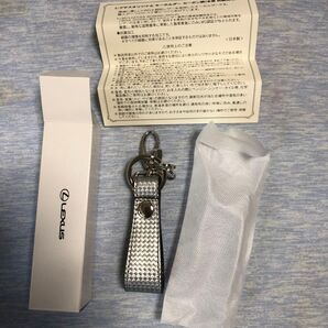 LEXUS レクサス キーホルダー カーボン調 シルバー 未使用