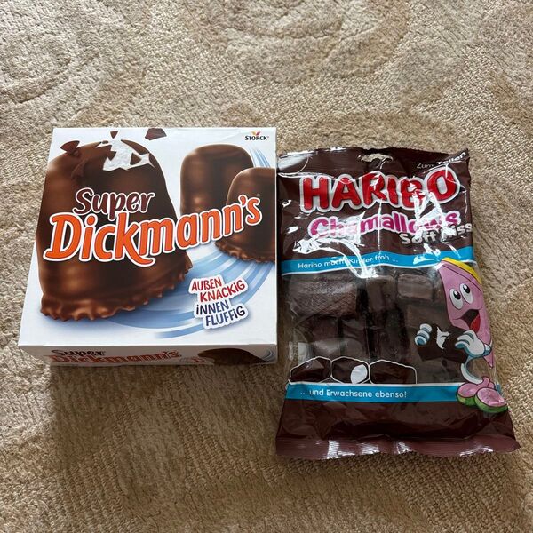Dickmann'sとHARIBO チョコレート菓子 2個セット