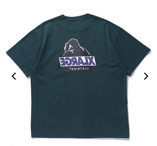 新品 XLARGE BACKSIDE OG S/S TEE エクストララージ Tシャツ ラージ ゴリラ