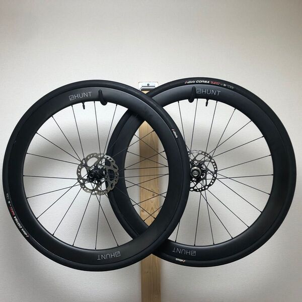 HUNT 50 carbon aero disc エアロカーボンディスク ホイールセット ホイール カーボン シマノフリー
