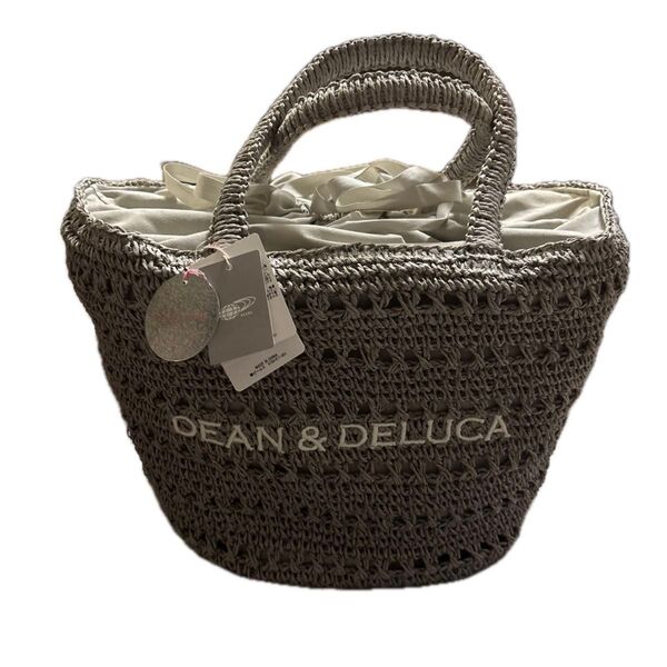 DEAN &DELUCA BEAMSCOUTURE クロッシェバスケットバック 保冷バック付き