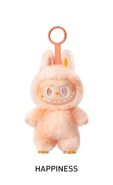 ラブブ LABUBU THE MONSTERS Big into Energy ぬいぐるみペンダント happiness ハピネス