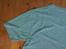 ☆イッカ【IKKA】プリント 半袖Tシャツ L 青緑　霜降り_画像9