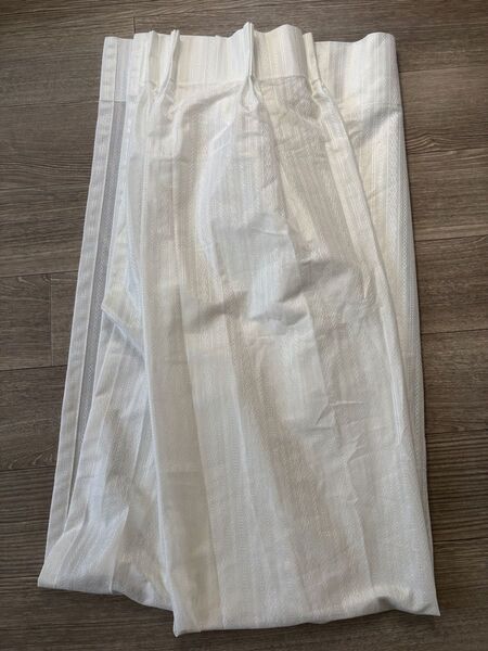中古 レースカーテン 1枚 100×178