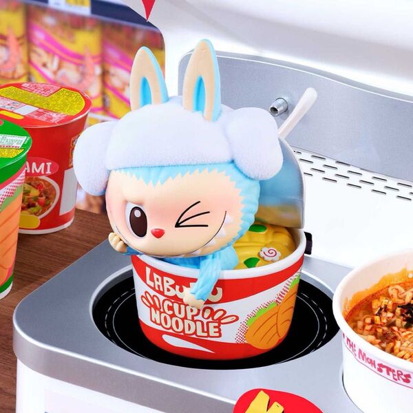 THE MONSTERS Wacky Mart シリーズ フィギュア ラブブ Labubu Cup Noodles カップヌードル