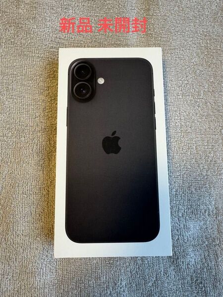 新品 未開封 一括購入 iPhone 16 Plus 256GB ブラック SIMフリー MXVG3J/A