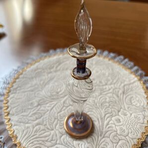ガラス製 香水瓶 インテリア 置物 工芸品
