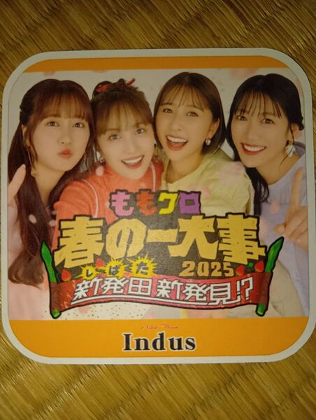 ももクロ 春の一大事 2025 新発田 ステッカー INDUS ももいろクローバーZ