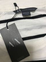 新品　A/X アルマーニエクスチェンジ　ボーダーTシャツ　半袖Tシャツ　定価6500円程　トップス　送料390円_画像2