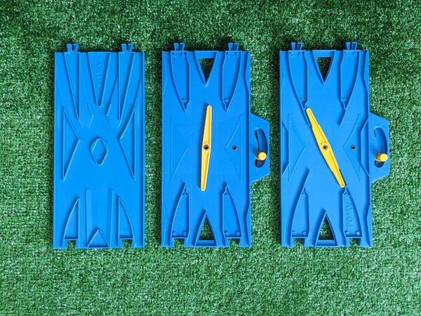 プラレール 複線ポイントレール 自動クロスレール 廃盤レール セット 洗浄済