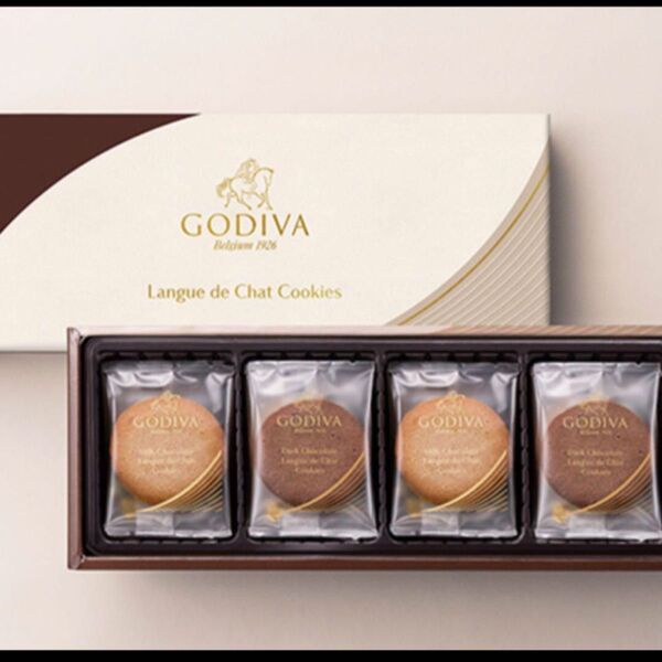【未開封】GODIVA ラングドシャクッキーアソートメント 8枚