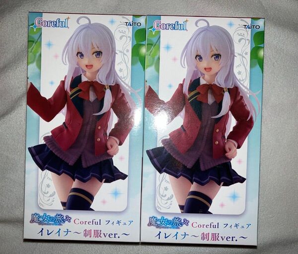 魔女の旅々 イレイナ Coreful フィギュア 制服Ver 2個セット
