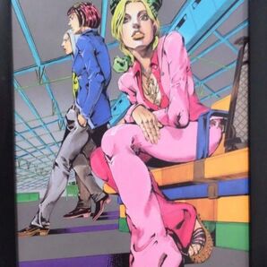 【037】ジョジョの奇妙な冒険 ×GUCCIコラボ 空条徐倫・ブチャラティ・アバッキオ 両面ポスター
