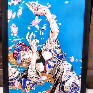 【009】ジョジョの奇妙な冒険 伊豆の踊子 川端康成 表紙 【額装 A4ポスター】