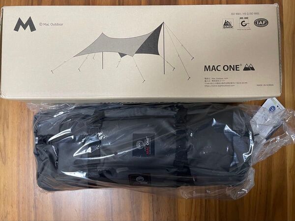 (新品未使用)マックワンタープ チャコールL ヘキサ MAC ONE